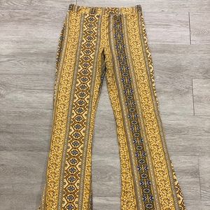 Multi-print Silk Leggings